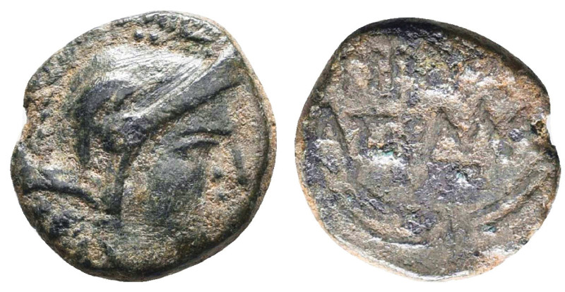 Greek Coins. 4th - 1st century B.C. AE
Reference:
Condition: Very Fine

W :2...