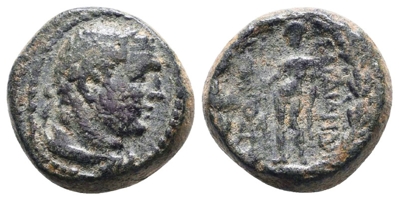 Greek Coins. 4th - 1st century B.C. AE
Reference:
Condition: Very Fine

W :6...