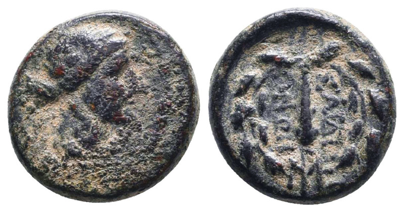 Greek Coins. 4th - 1st century B.C. AE
Reference:
Condition: Very Fine

W :3...