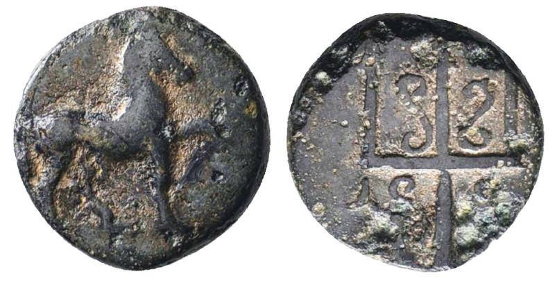 Greek Coins. 4th - 1st century B.C. AE
Reference:
Condition: Very Fine

W :1...