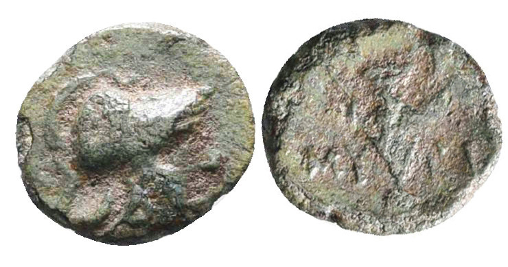 Greek Coins. 4th - 1st century B.C. AE
Reference:
Condition: Very Fine

W :0...