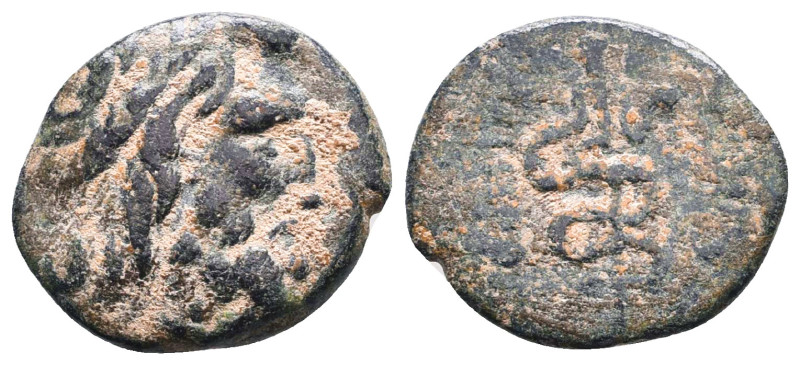 Greek Coins. 4th - 1st century B.C. AE
Reference:
Condition: Very Fine

W :3...