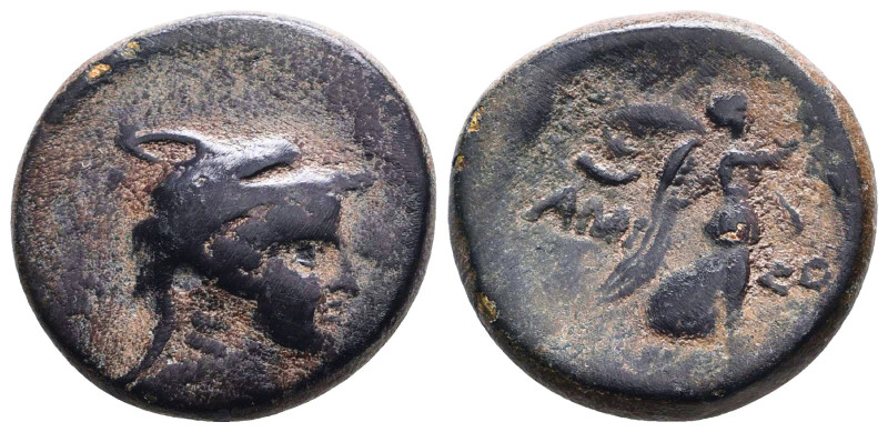 Greek Coins. 4th - 1st century B.C. AE
Reference:
Condition: Very Fine

W :9...