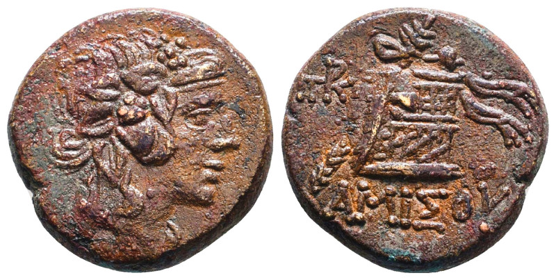 Greek Coins. 4th - 1st century B.C. AE
Reference:
Condition: Very Fine

W :8...