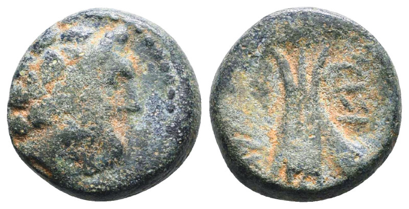 Greek Coins. 4th - 1st century B.C. AE
Reference:
Condition: Very Fine

W :4...