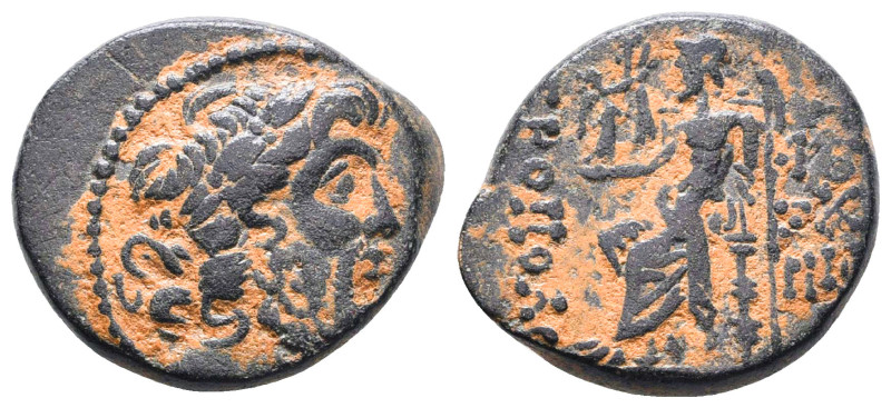 Greek Coins. 4th - 1st century B.C. AE
Reference:
Condition: Very Fine

W :7...