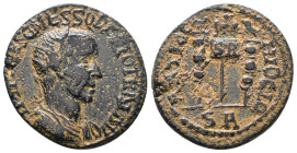 Roman Provincial Coins. 1st - 4th Century AD. Ae.
Reference:
Condition: Very Fine

W :7.3 gr
H :22.3 mm