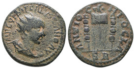 Roman Provincial Coins. 1st - 4th Century AD. Ae.
Reference:
Condition: Very Fine

W :7.4 gr
H :23.2 mm