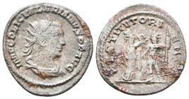Valerian I. A.D. 253-260. AR antoninianus

Reference:
Condition: Very Fine

W :3.2 gr
H :22.3 mm