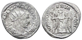 Gallienus. A.D. 253-268. AR antoninianus

Reference:
Condition: Very Fine

W :3.7 gr
H :21.8 mm