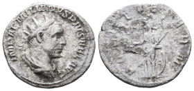 Aemilian. A.D. 253. AR antoninianus
Reference:
Condition: Very Fine

W :3.3 gr
H :20 mm