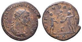 Carinus. A.D. 283-285. AE antoninianus
Reference:
Condition: Very Fine

W :3.3 gr
H :20.3 mm