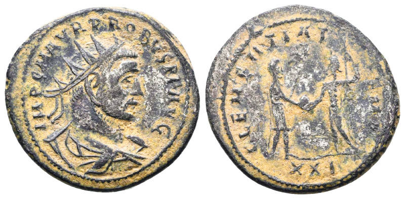 Probus. A.D. 276-282. AE antoninianus
Reference:
Condition: Very Fine

W :4....