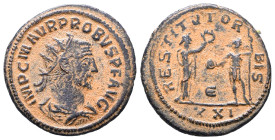 Probus. A.D. 276-282. AE antoninianus
Reference:
Condition: Very Fine

W :3.5 gr
H :21.7 mm