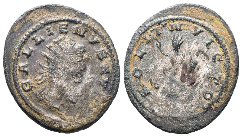 Gallienus. A.D. 253-268. AE antoninianus
Reference:
Condition: Very Fine

W ...