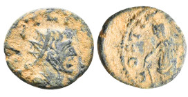Divus Claudius II Gothicus. Died A.D. 270. AE antoninianus
Reference:
Condition: Very Fine

W :1.3 gr
H :13mm