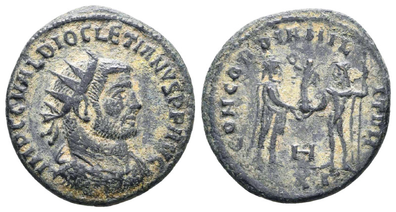 Diocletian. A.D. 284-305. AE antoninianus
Reference:
Condition: Very Fine

W...