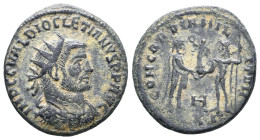 Diocletian. A.D. 284-305. AE antoninianus
Reference:
Condition: Very Fine

W :3.5 gr
H :20 .6 mm