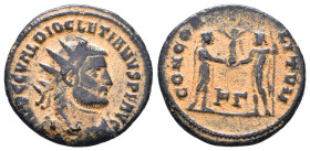 Diocletian. A.D. 284-305. AE antoninianus
Reference:
Condition: Very Fine

W :3.4 gr
H :20.1 mm