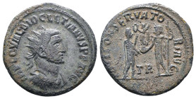 Diocletian. A.D. 284-305. AE antoninianus
Reference:
Condition: Very Fine

W :3.5 gr
H :21 mm