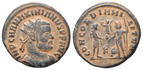 Maximianus. A.D. 286-305. AE antoninianus
Reference:
Condition: Very Fine

W :4.1 gr
H :20.7 mm