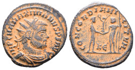 Maximianus. A.D. 286-305. AE antoninianus
Reference:
Condition: Very Fine

W :3.3 gr
H :20.4 mm