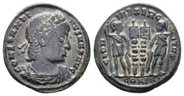 Constantine I. A.D. 307/10-337. AE follis
Reference:
Condition: Very Fine

W :2.6 gr
H :18.1mm