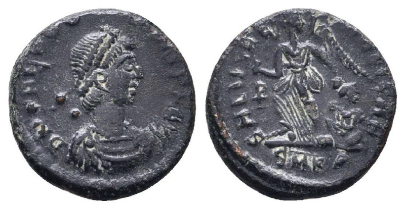 Theodosius. A.D. 379-395. AE
Reference:
Condition: Very Fine

W :1.7 gr
H :...