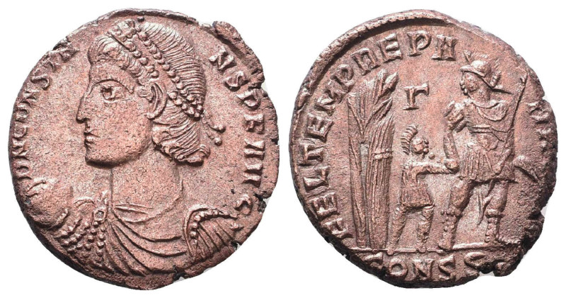 Constans. A.D. 337-350. AE
Reference:
Condition: Very Fine

W :5 gr
H :19.7...