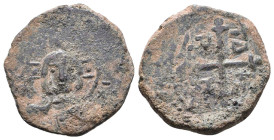 CRUSADERS, Antioch. Tancred. Regent, 1101-1112. AE Follis
Reference:
Condition: Very Fine

W :4.1 gr
H :21.6 mm