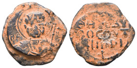 CRUSADERS, Antioch. Tancred. Regent, 1101-1112. AE Follis
Reference:
Condition: Very Fine

W :4.2 gr
H :19.3 mm