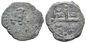 CRUSADERS, Antioch. Tancred. Regent, 1101-1112. AE Follis
Reference:
Condition: Very Fine

W :3.1 gr
H :20.6mm