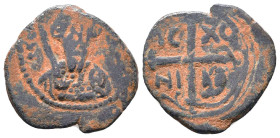 CRUSADERS, Antioch. Tancred. Regent, 1101-1112. AE Follis
Reference:
Condition: Very Fine

W :3.2 gr
H :20.5mm