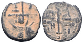 CRUSADERS, Antioch. Tancred. Regent, 1101-1112. AE Follis
Reference:
Condition: Very Fine

W :2.2 gr
H :19.8 mm
