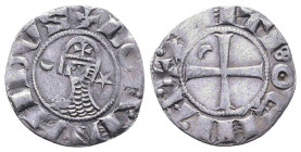 Crusader States, Antioch (Principality). Bohémond III AR Denier.
Reference:
Condition: Very Fine

W :1gr
H :16.9 mm