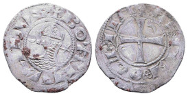 Crusader States, Antioch (Principality). Bohémond III AR Denier.
Reference:
Condition: Very Fine

W :1 gr
H :17.6 mm