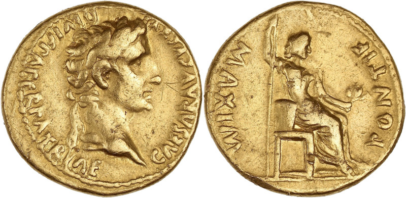 EMPIRE ROMAIN - ROMAN
Auguste (27 av. J.-C. - 14 ap. J.-C.). Aureus ND (2 av. J....