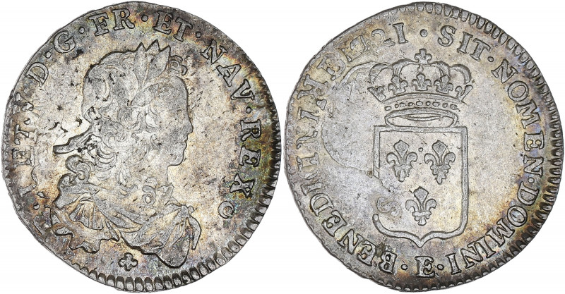 FRANCE / CAPÉTIENS - FRANCE / ROYAL
Louis XV (1715-1774). Sixième d’écu de Franc...