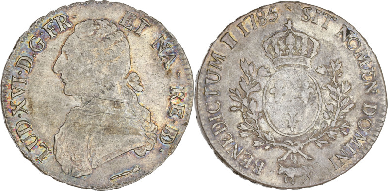 FRANCE / CAPÉTIENS - FRANCE / ROYAL
Louis XVI (1774-1792). Écu de Béarn aux rame...