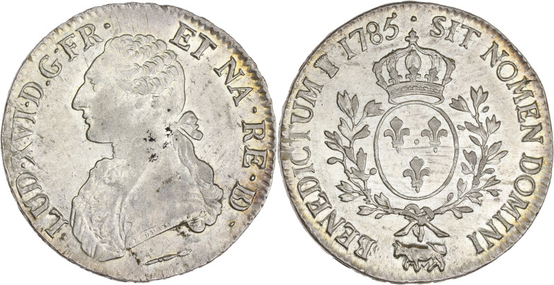 FRANCE / CAPÉTIENS - FRANCE / ROYAL
Louis XVI (1774-1792). Écu de Béarn aux rame...