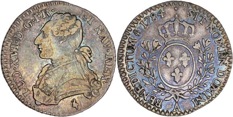 FRANCE / CAPÉTIENS - FRANCE / ROYAL
Louis XVI (1774-1792). Dixième d’écu aux ram...