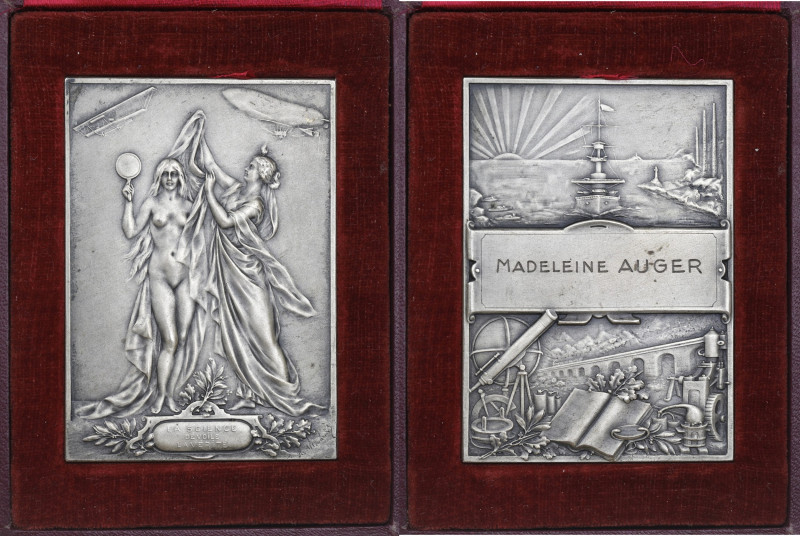 FRANCE
IIIe République (1870-1940). Plaque, la science dévoile la vérité par All...