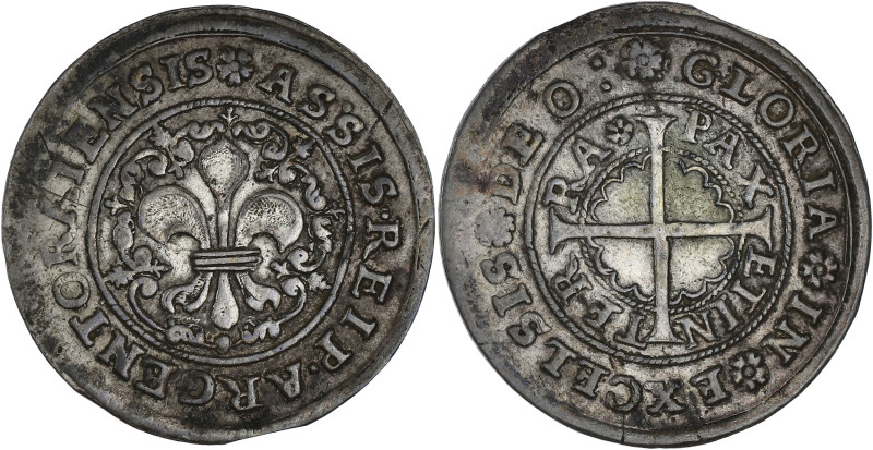 FRANCE / FÉODALES - FRANCE / FEUDAL
Strasbourg (ville de). Gros de 12 pfennig ND...