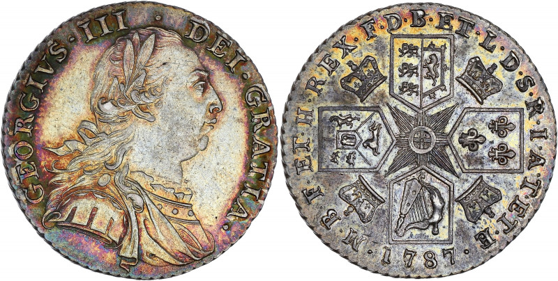 GRANDE-BRETAGNE - UNITED KINGDOM
Georges III (1760-1820). Shilling 1787.
KM.607....