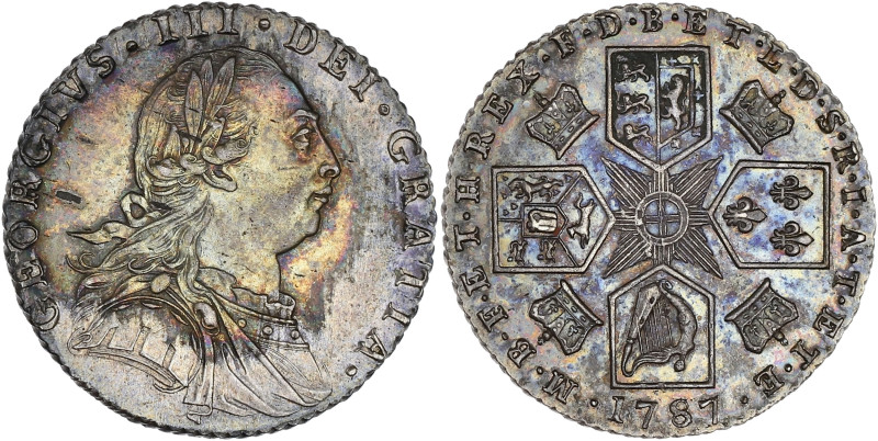 GRANDE-BRETAGNE - UNITED KINGDOM
Georges III (1760-1820). 6 pence 1787.
KM.606.2...