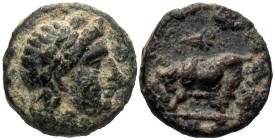 Mysia, Gambrion. 4th century B.C. AE (10 mm, 1.04 g).