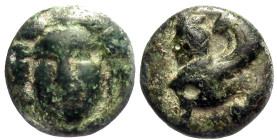 Troas, Gergis. 4th century B.C. AE (10 mm, 1.03 g).