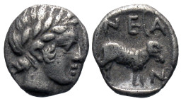 Troas, Neandria. Ca. 400-310 B.C. AR obol (8 mm, 0.55 g).