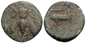 Ionia, Ephesos. 3rd century B.C. AE (16 mm, 3.92 g).