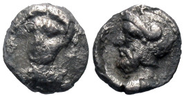 Cilicia, Uncertain mint. 4th century B.C. AR obol (8 mm, 0.58 g).